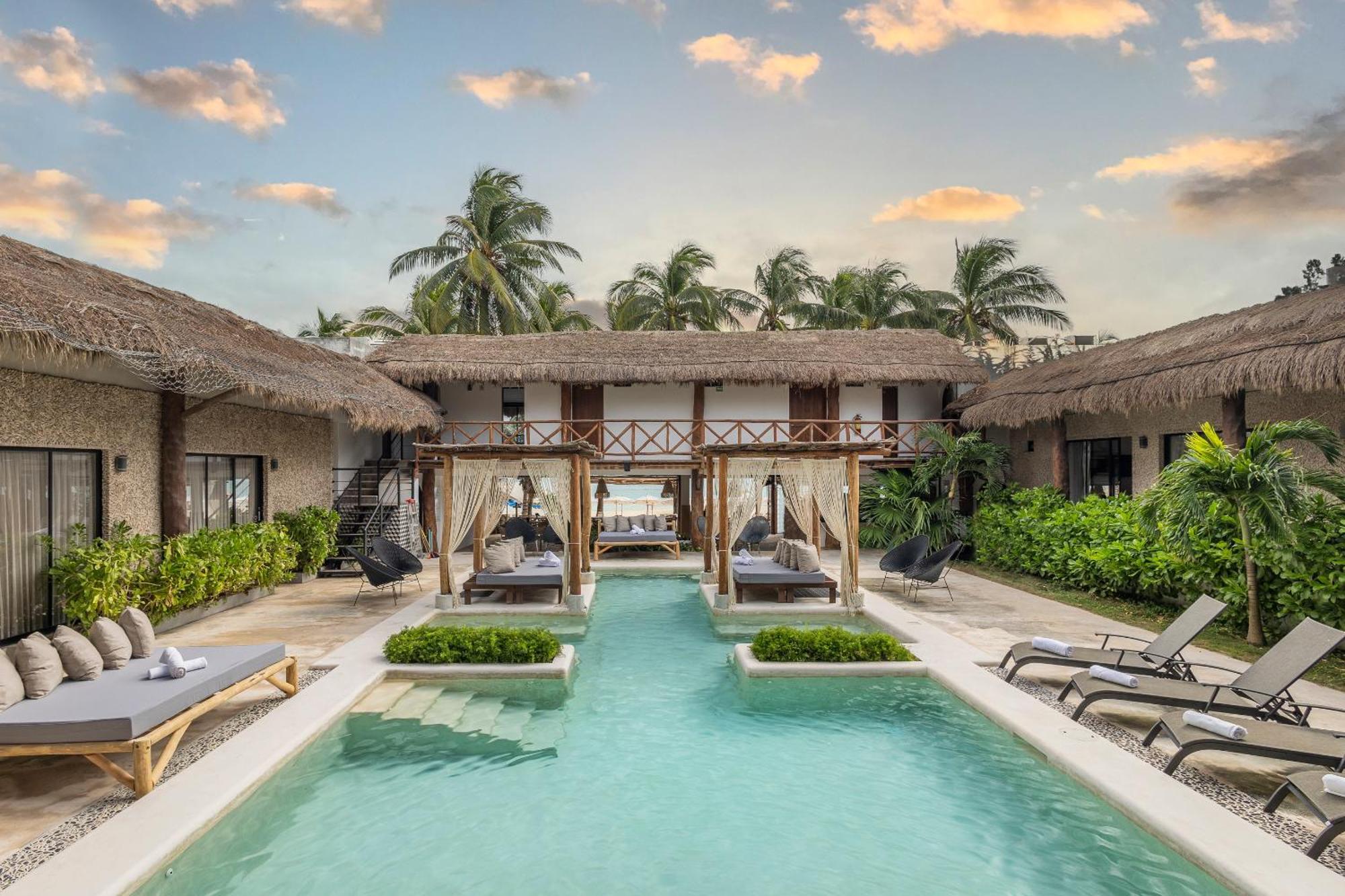 Areia Playa Del Carmen - Beach Front Hotel Exterior foto